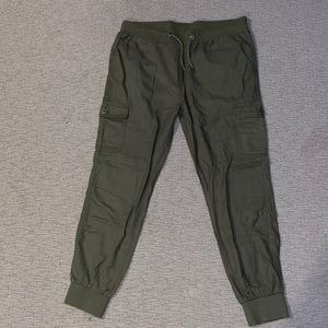Army green joggers - great condition